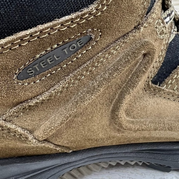 Wolverine Brighton Leather Steel Toe Mid Hiking Boot Brown 11 - Picture 10 of 12